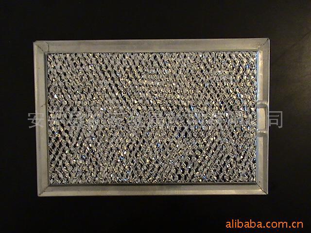 凯安生产空气铝箔过滤网、抽油烟机用滤网、铝箔网、铝箔过滤网