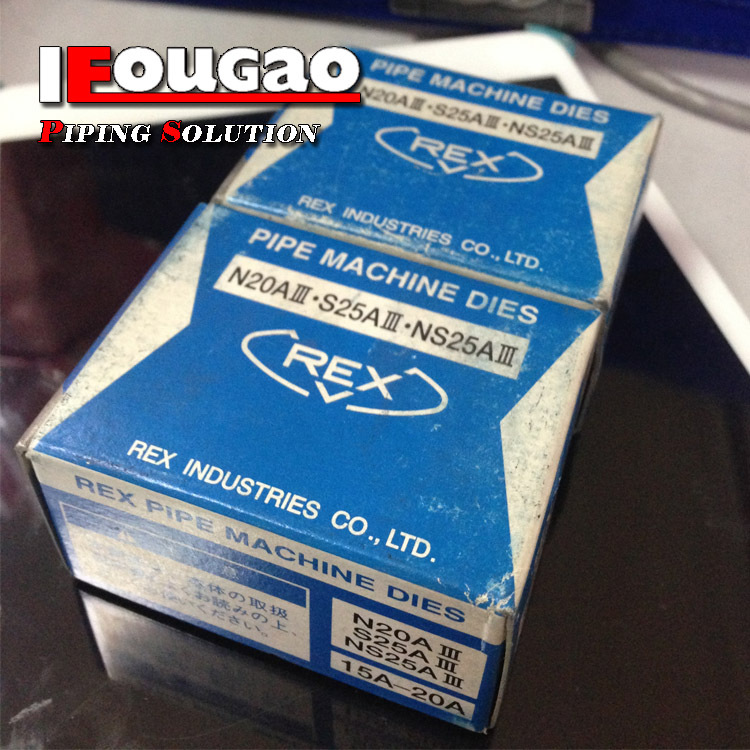 【日本原装】REX力克士管道套丝板牙 CNS25A适用 1/2-3/4