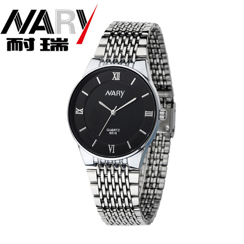 NARY/Nary quartz watch fashionable waterproof couple watch watch factory direct sale 6019