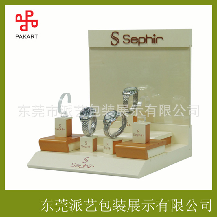 厂家供应木制亚克力手表展示架