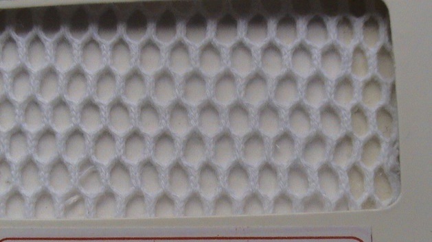 供应各种规格的全棉方格网布 针织全棉网眼布 经编