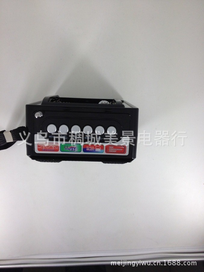 FM radio cmik with LED lights and automatic search and automatic memory functions detail image 3
