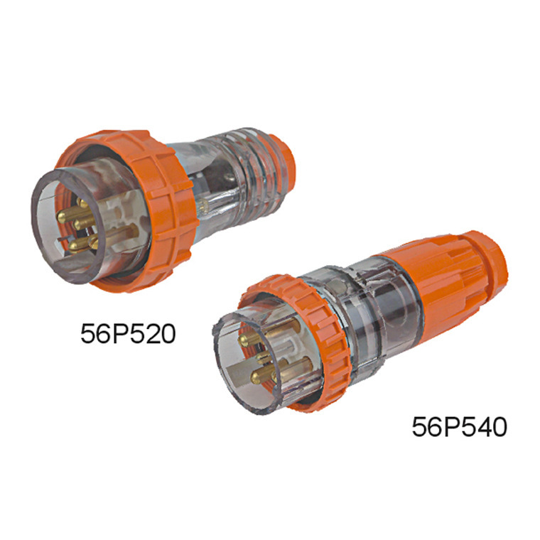 厂家供应 澳式工业防水插头五极20A,56系列防水防水插头