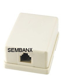 网络桌上盒,桌上盒信息盒,接头盒 surface mount box单口1口一口