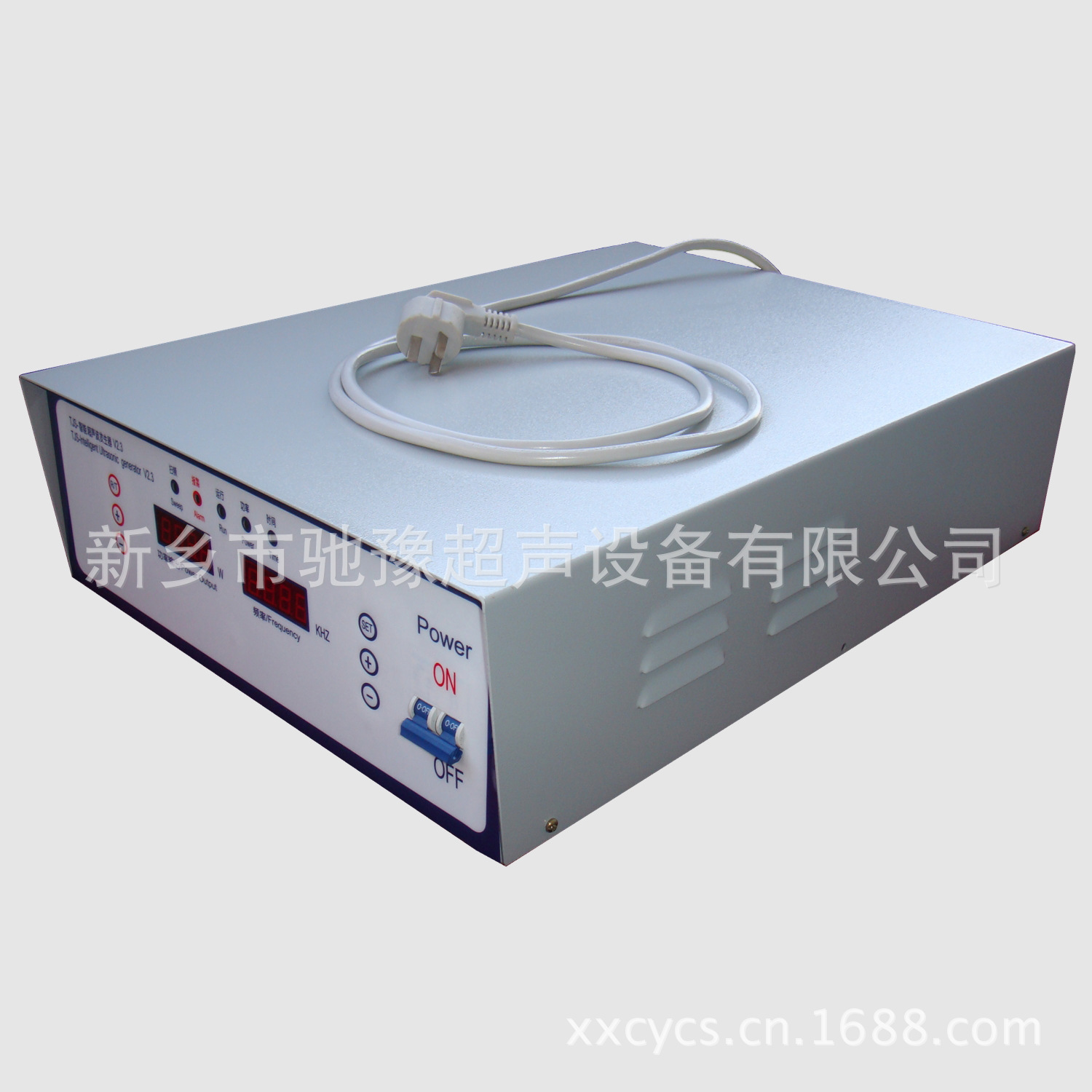 驰豫牌ZQ-3000型20kHz工业级大功率数字式智能超声波发生器