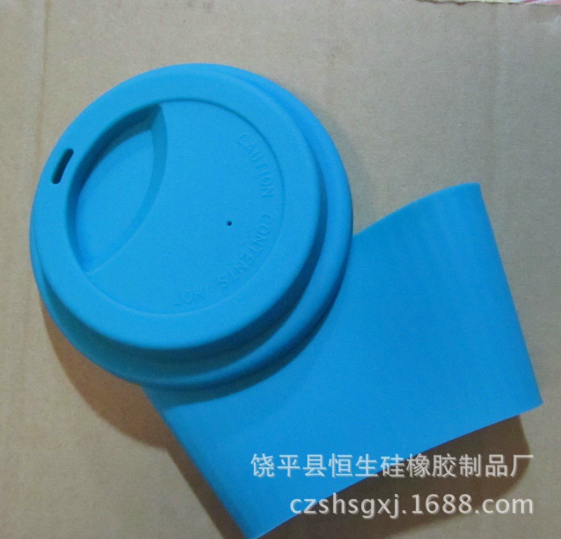 Ceramic silicone glass cover with glass, set