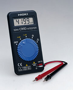 日本日置HIOKI 3244卡片型万 用表
