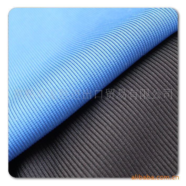 【涤氨纶罗纹】常熟针织面料龙胜针纺织布面料服装针织罗纹