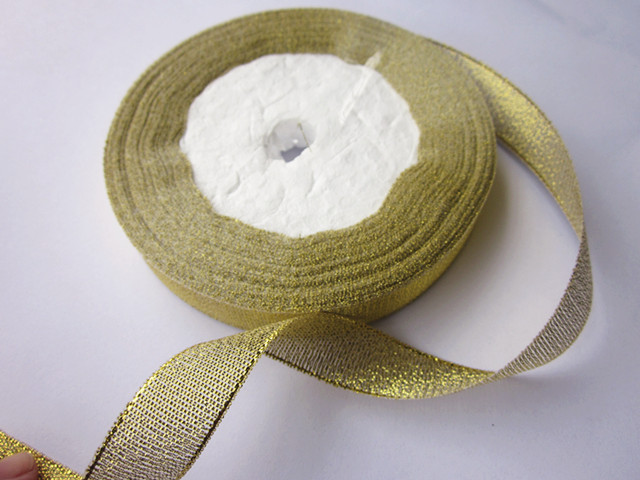 15mm/25mm/38mm boda brillo plata cebolla cinta hornear cake shop cinta de oro regalo embalaje