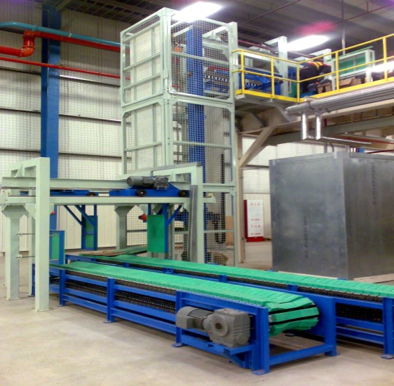 帝顿供应多款结构碳钢链条往复升降输送机