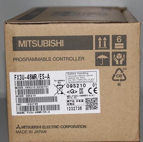 三菱PLC主机FX3U-48MR-ES-A
