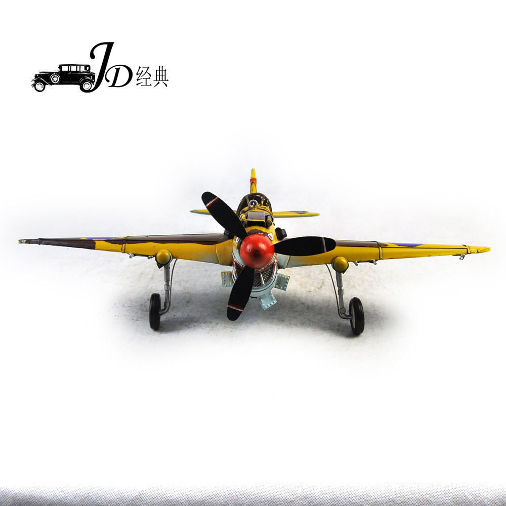 JLP472手工铁艺复古飞机