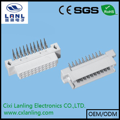 DIN  欧式插座 41612  330公直母弯3排3