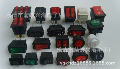 供应CQC认证 船型开关、跷板开关、跳板开关KCD3-111