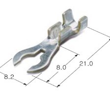 KET连接器ST780295-3端子叉形插件