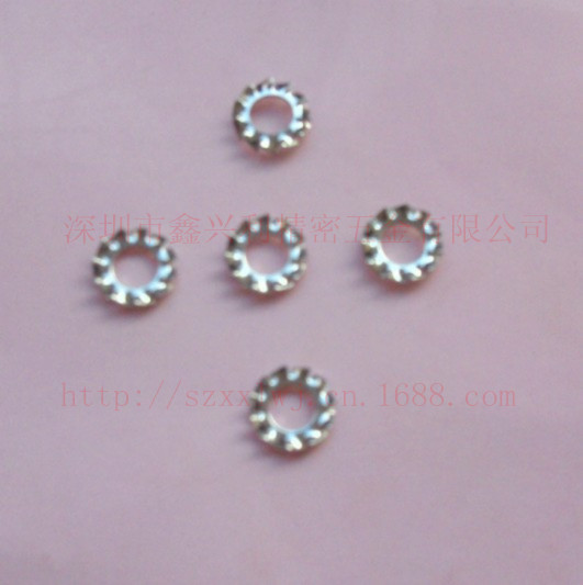 GB862.2外锯齿锁紧垫圈 M4规格大量现货 严格热处理