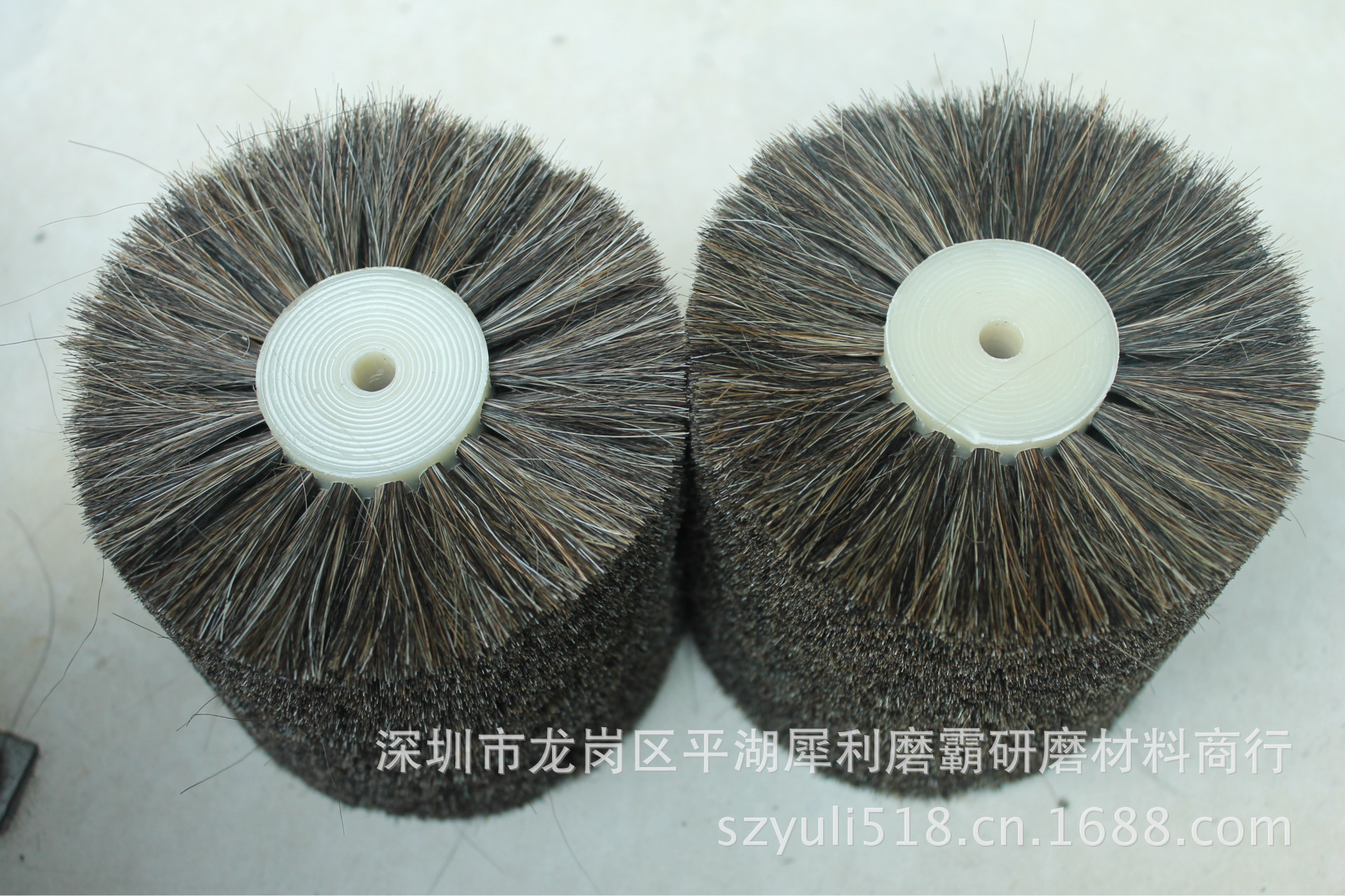 量大从优 供应|胶芯马毛轮|马毛抛光刷|马毛抛光刷棍|规格辊轮