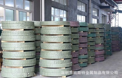 301.304.316.201钢带 刮边加工 刮圆边加工 65锰去毛刺钢带