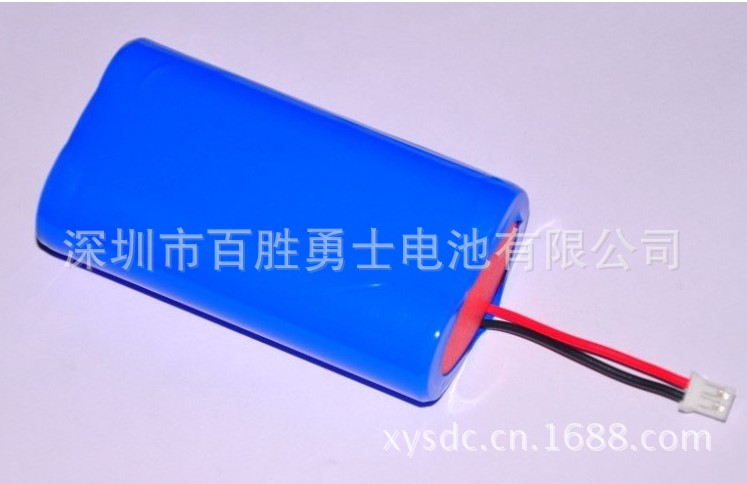 供应剃须刀锂电池，18650-2P 3.7V4400MAH锂电池