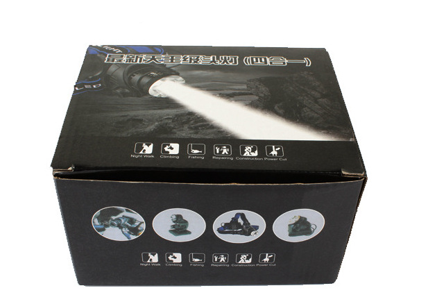 XML-T6 L2 LED强光头灯 伸缩变焦 充电远射防水V9钓鱼头灯批发