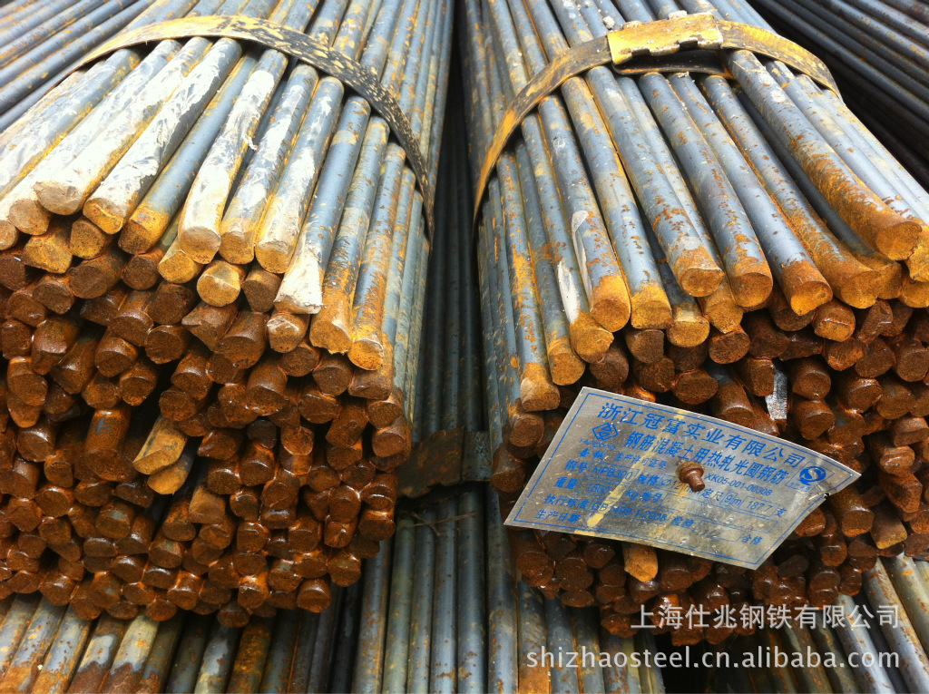 Q195热轧圆钢 Q235B工业圆钢 压花普通圆钢  锻打铁艺圆棒