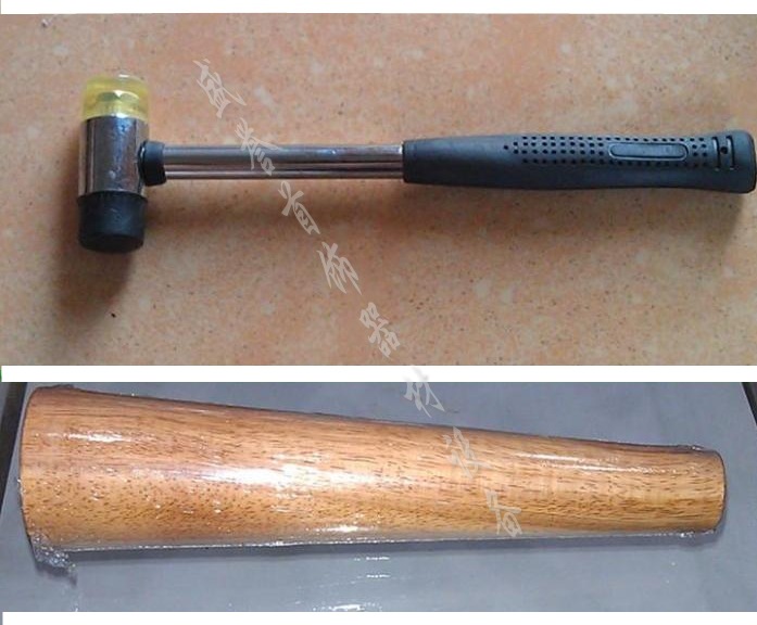 手镯整形修复工具 圆形手环木棒橡胶锤子套装 手镯棒 首饰器材