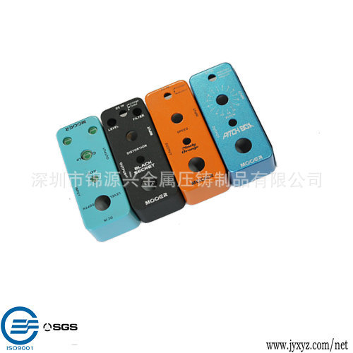 供应单块效果器外壳 吉他效果器铝压铸模具制作
