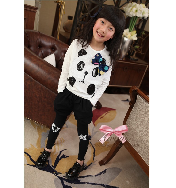 Pantalon fille en coton - Ref 2062704 Image 13