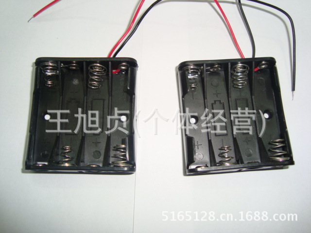 电池盒实验用品塑料电池盒学生实验玩具电源一件代发连接盒