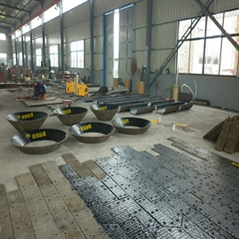 金属复合材;耐磨板;成套液压系统