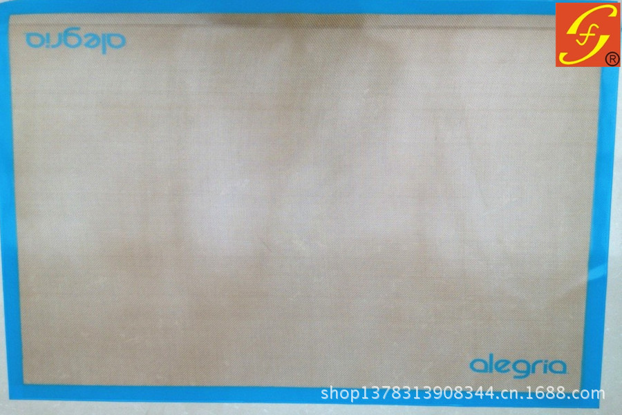 91.5*61超大铂金硅胶加密玻纤糖艺防滑不沾烤箱垫 烘焙操作揉面垫