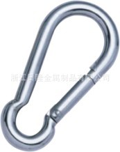 供应电镀锌弹簧钩铁质登山扣样式齐全