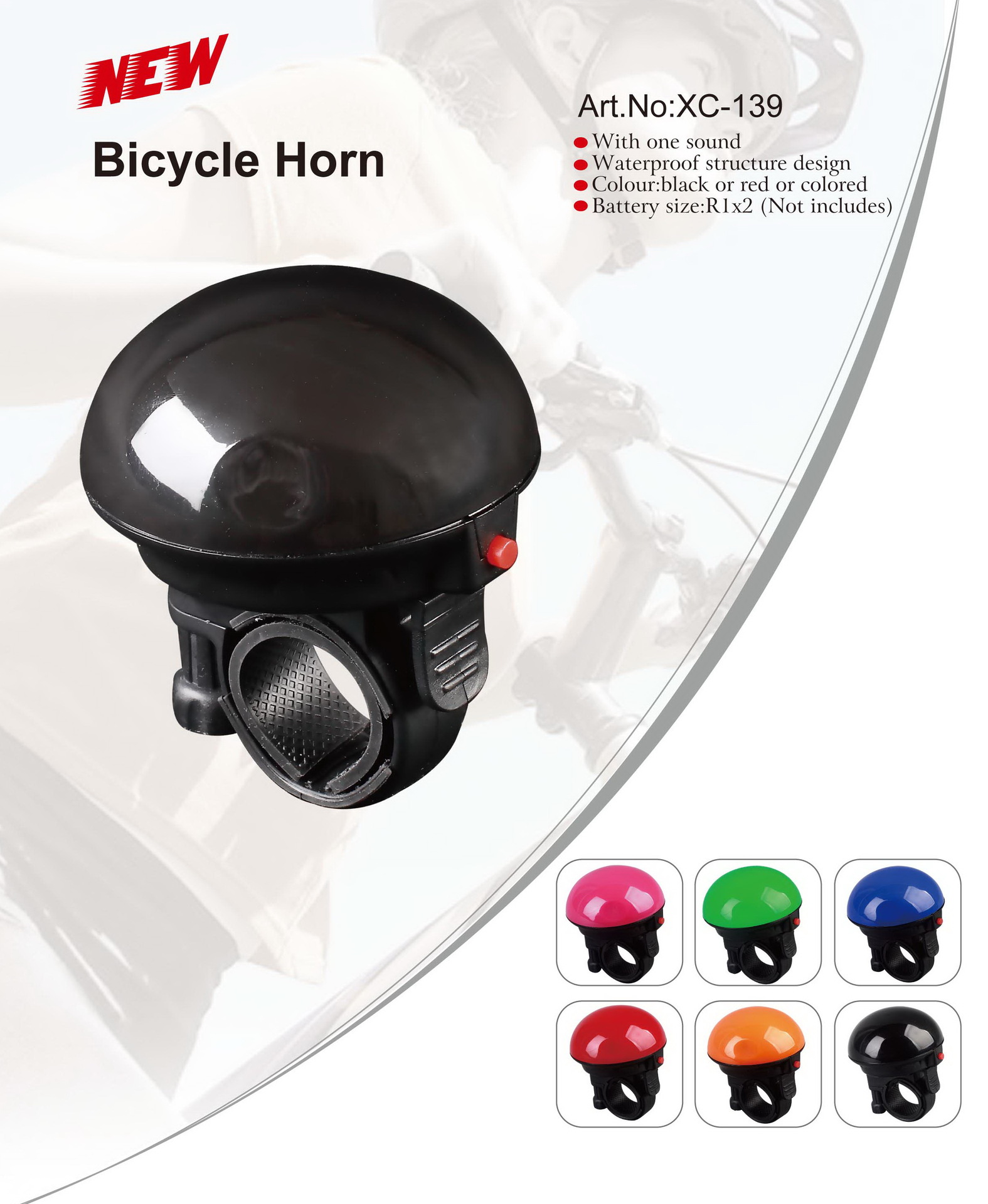 Avertisseur de vélo klaxon électrique - Ref 1452139 Image 15