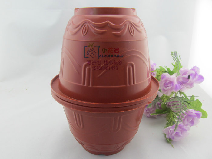 防陶土红色花盆6