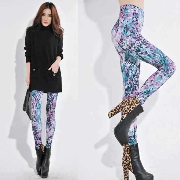 Мод leggings, брюки, утолщенные, осень