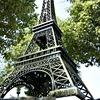 Paris Tower Eiffel Romantic Iron Metal Crafts Living Room bedroom Studycore Desktop Decoration Swing