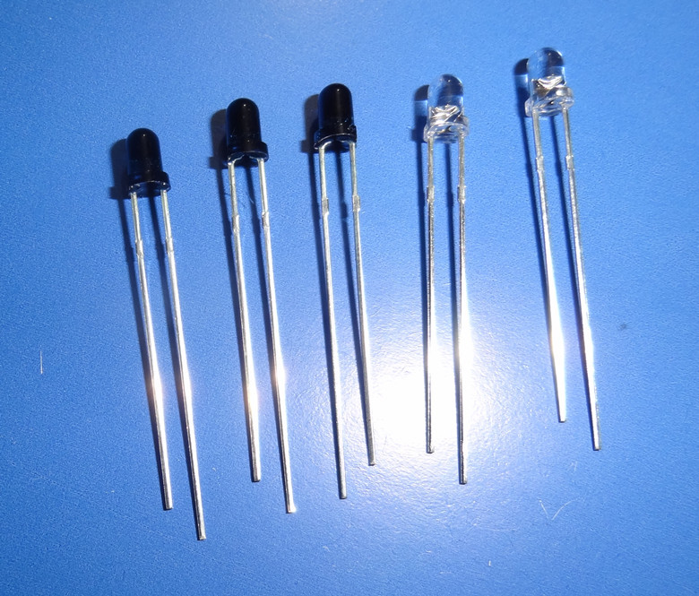 光敏管 光敏接收三极管 光敏三极管 可见光敏三极管 光敏二极管