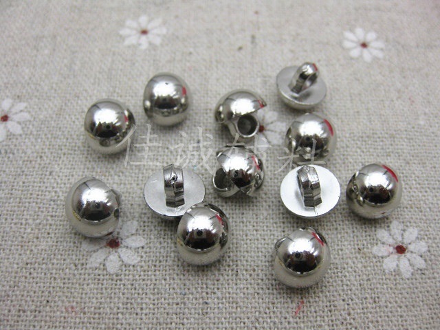 金色/银色光头纽扣 蘑菇纽扣金属钮扣 土豪金大衣纽扣 10-20MM-阿里巴巴