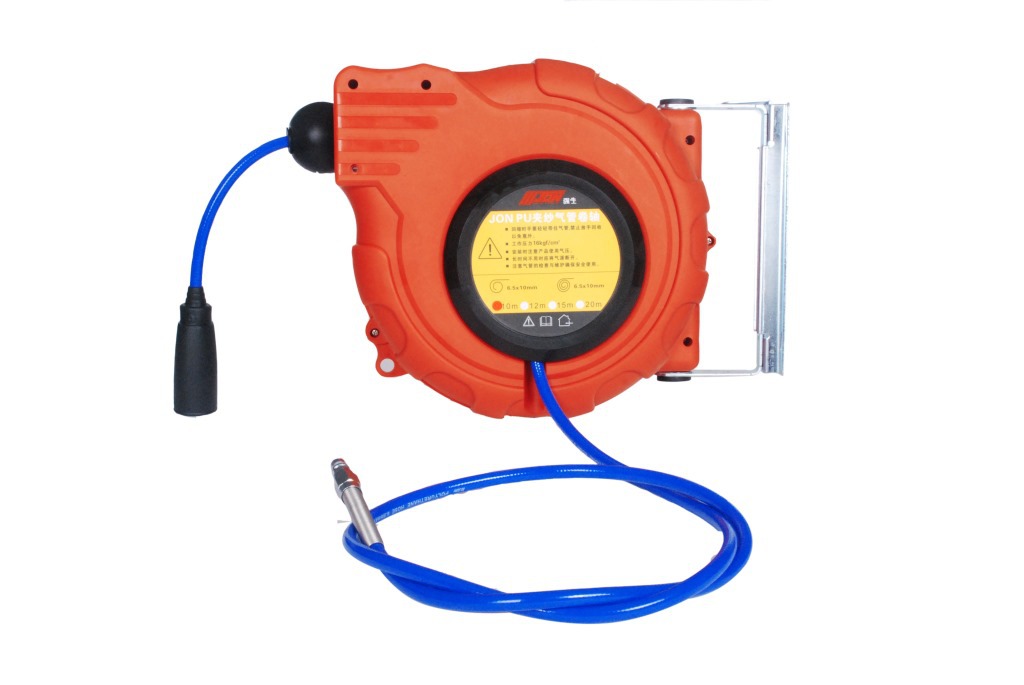 正品强生 气鼓 10米PU夹纱管6.5*10气鼓自动卷管器气鼓/水鼓/电鼓