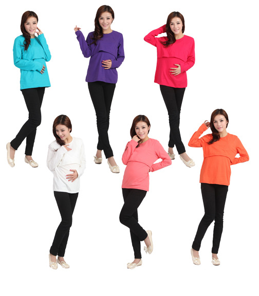 wholesale AliExpress Swift maternity dress Month of service pregnant woman go out Home Furnishings Nursing clothes Nursing clothes Large