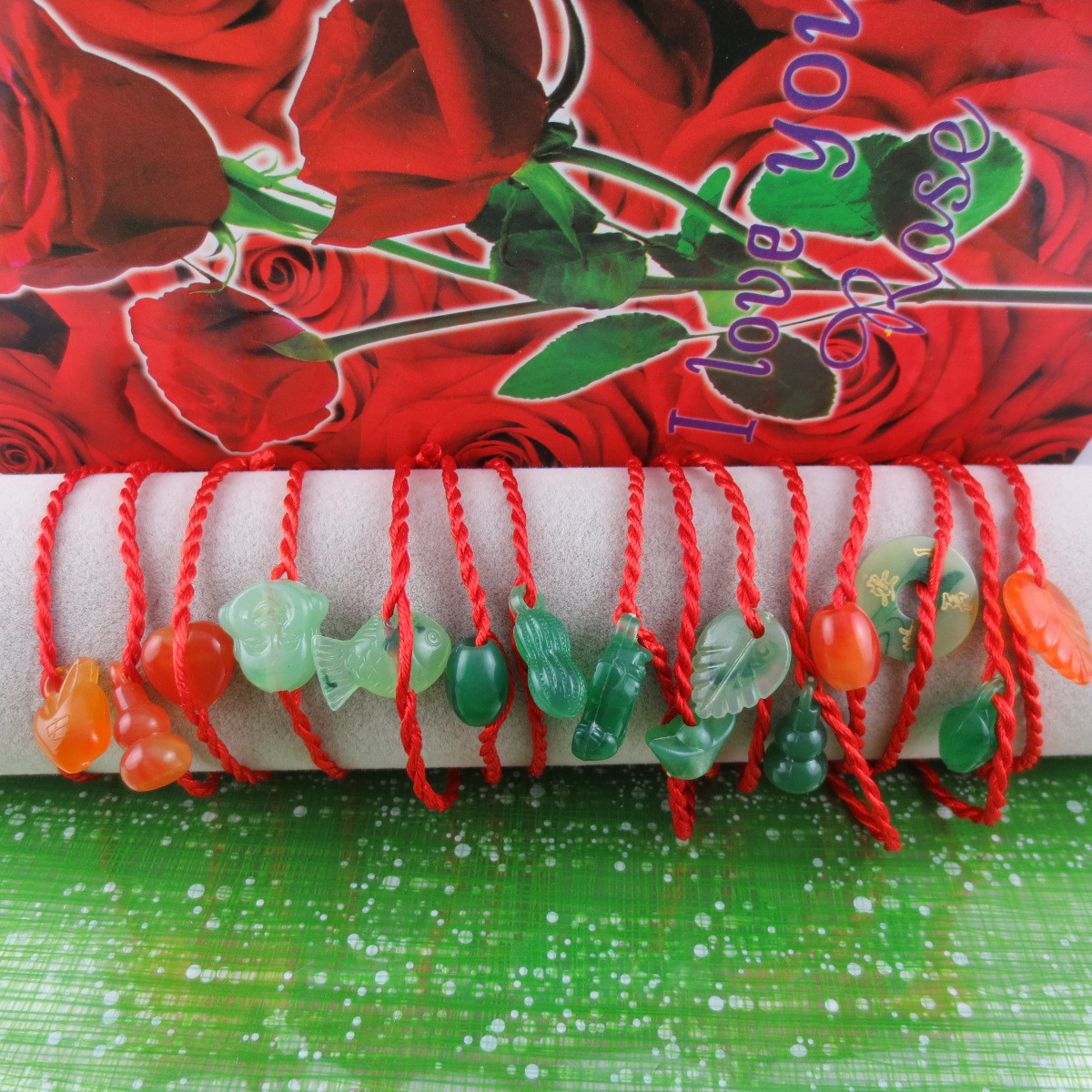 Bracelet en Corde rouge - Ref 3446492 Image 95
