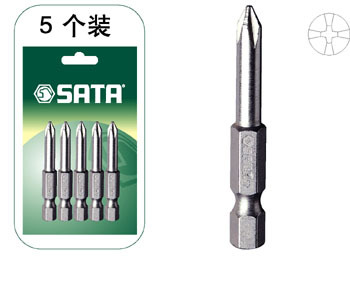 SATA世达工具 5件套6.3系列50长十字旋具头 #3 59324