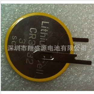 3V CR3032 焊脚纽扣电池 立式焊脚电池 3V 3032 电池