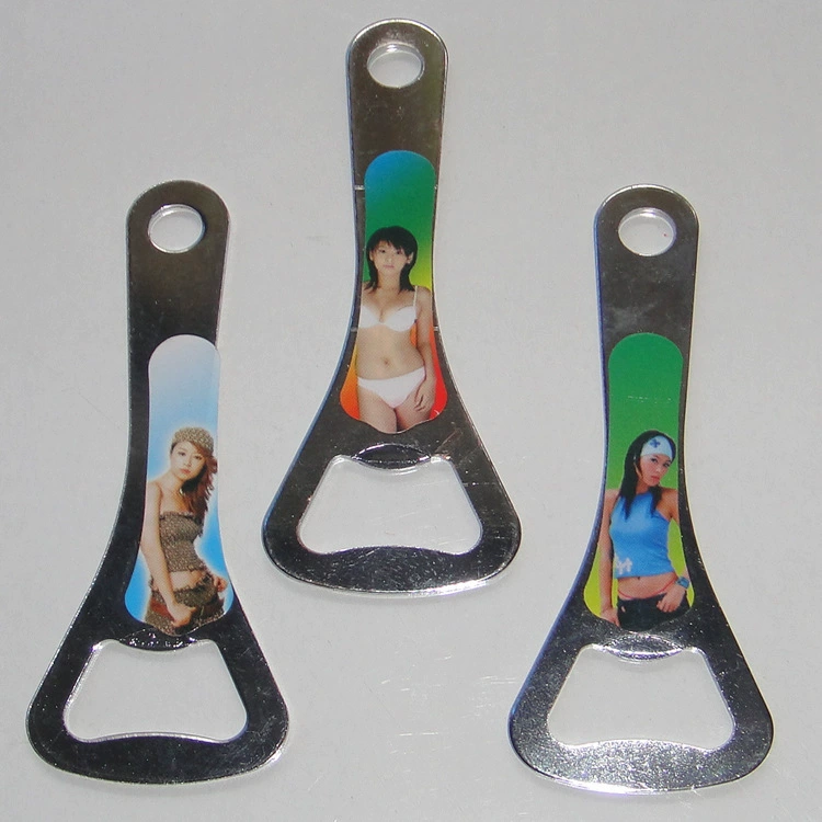 Цельностальная открывалка для бутылок пива стартер может напечатать логотип