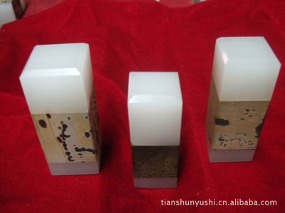 Manufactor supply Chinese painting Lithography Jade Jewelry brave troops seal wholesale Jade article business affairs gift Can be customized