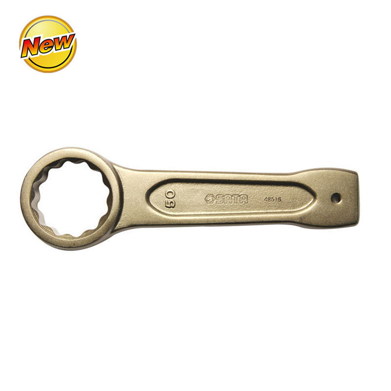 SATA世达工具 单头敲击梅花扳手 48519 60mm