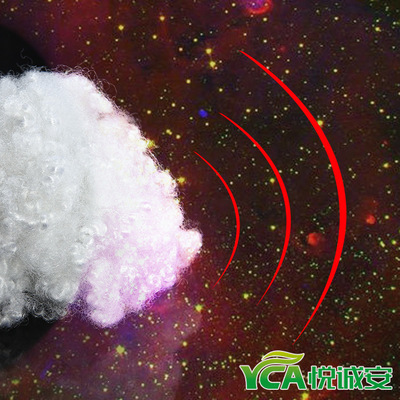 厂家批发3D加硅远红外线功能三维中空涤纶短纤维化纤棉选择悦诚安|ms