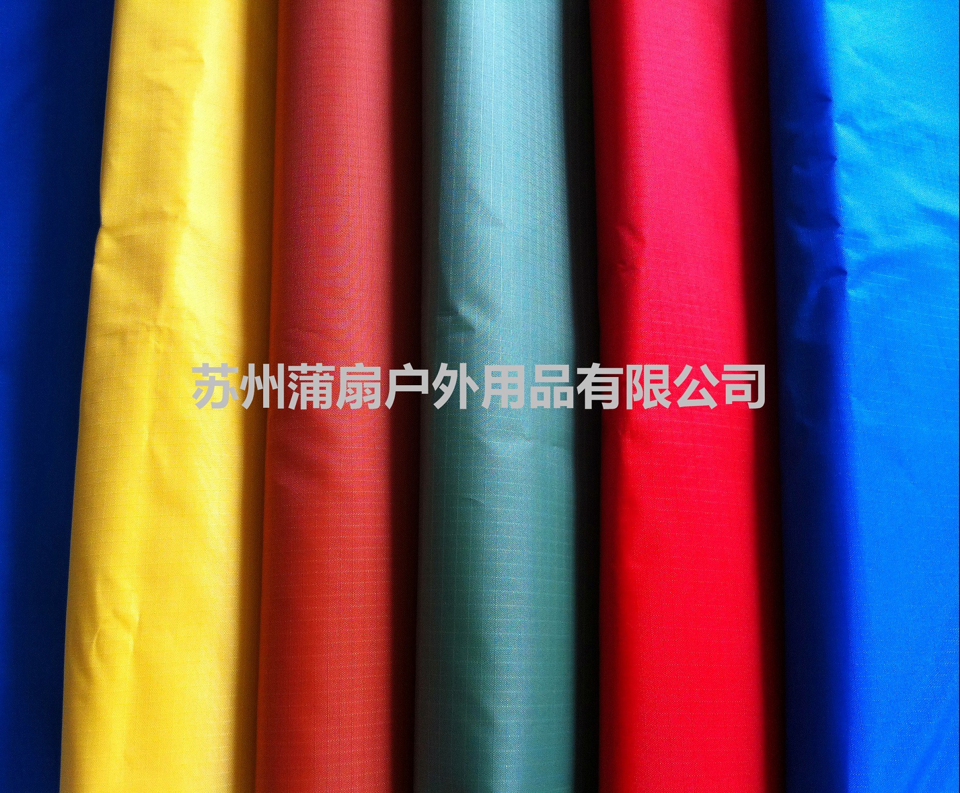 热销涤纶格子210T涤塔夫 0.3格子防水PU涂层耐水压帐篷防水袋面料