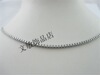 Necklace stainless steel, box for beloved, 1.5/2/3/4mm