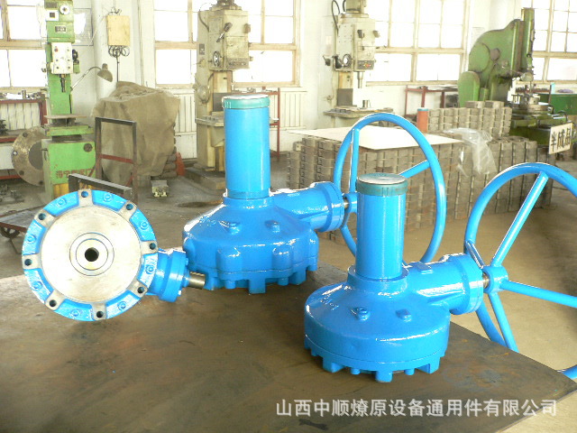 供应系列多回转阀门减器、减速器、齿轮箱、蜗轮头